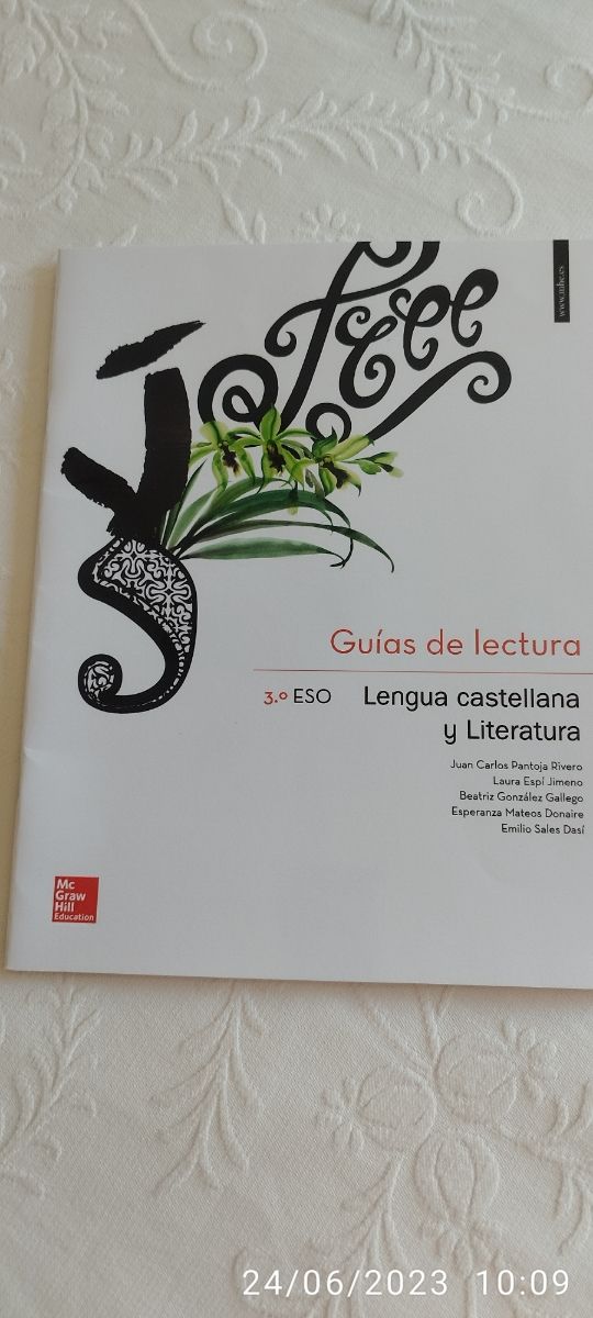 Libro Lengua Castellana y Literatura 3°Eso