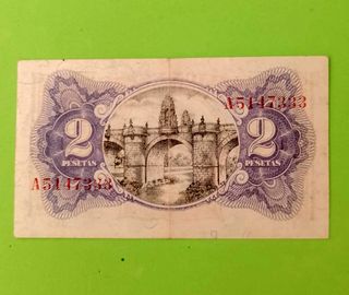 2 Pesetas 1938