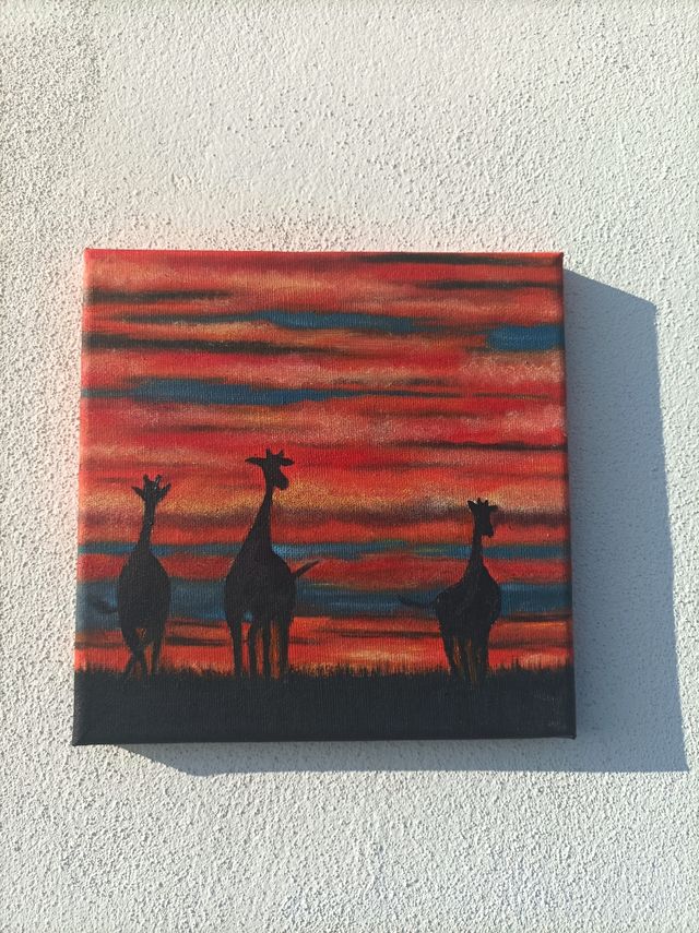 quadro "Giraffe"