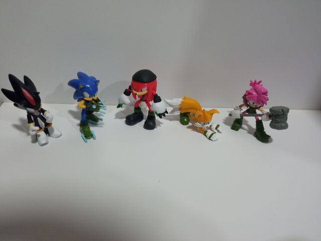 Set de 6 figuras Sonic