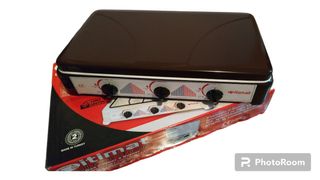 Encimera Hornillo cocina camping 3 fuegos Nueva 