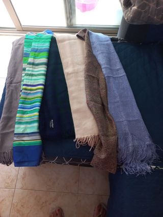 lote de pañuelos y bufanda 12