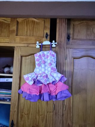 Traje de gitana niña