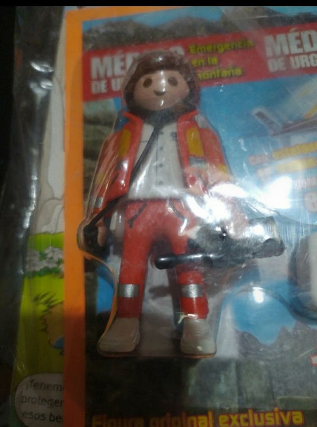 Playmobil ação, diversão e aventura com uma boneca