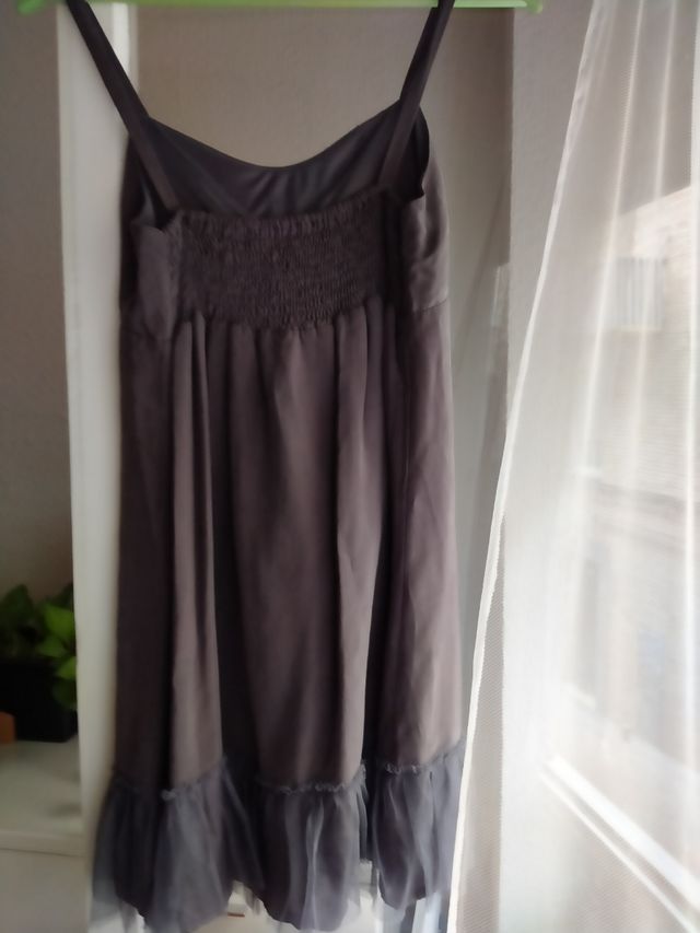 Vestido de fiesta corto, nuevo, T.S