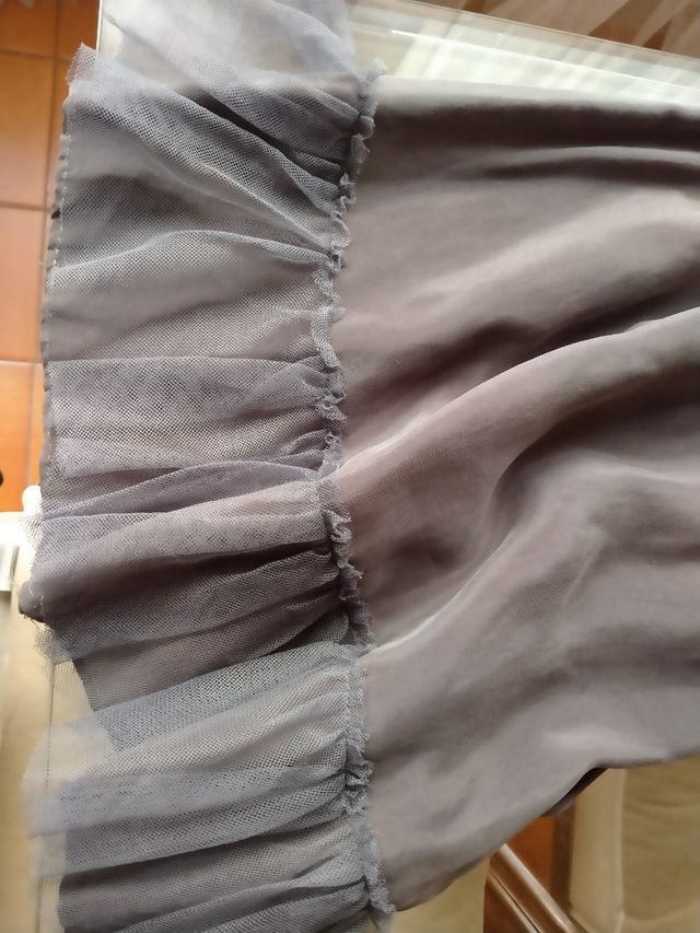 Vestido de fiesta corto, nuevo, T.S