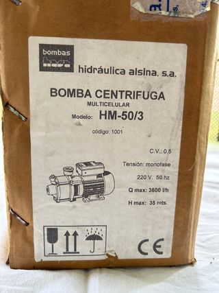 Bomba Centrifuga nueva OFERTA