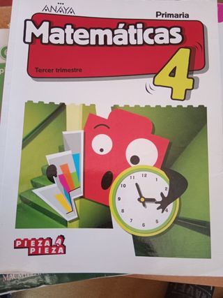 libros de 4° de primaria