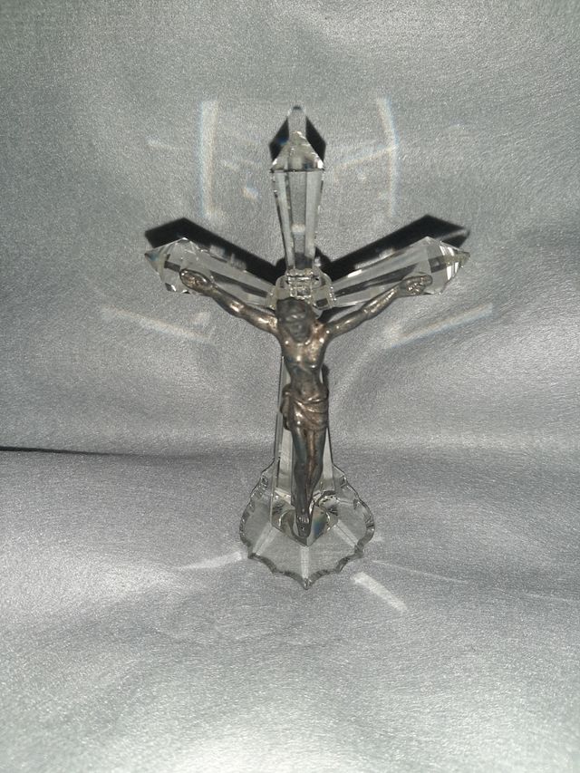 crocifisso cristallo