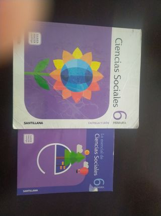 Libro Ciencias Sociales 6 primaria. Santillana