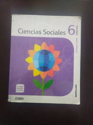 Libro Ciencias Sociales 6 primaria. Santillana