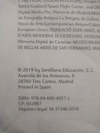 Libro Ciencias Sociales 6 primaria. Santillana