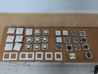 Enchufes e interruptores