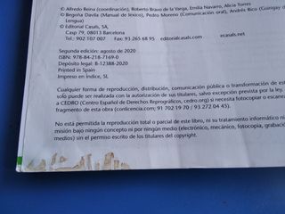 Lengua - 1° ESO - Andalucía - Ed. Casals