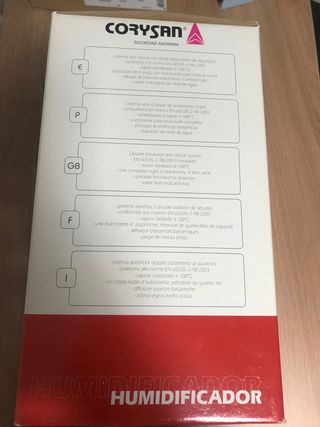 Humidificador Corysan