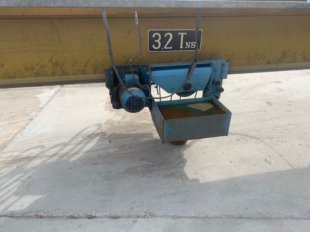 puente grua de 15 metros 3,2 tn monorrail