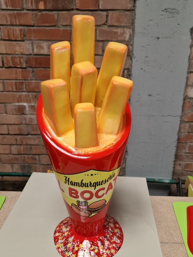 cucurucho de churros o patatas 