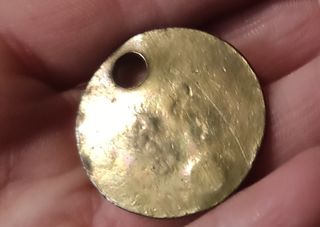 4 CHAPAS NUMERADAS ANTIGUAS