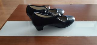 zapatos tacon baile niña talla 31