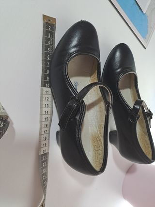zapatos tacon baile niña talla 31