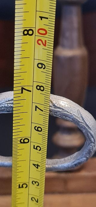 Juego de aceitera y vinagrera en peltre