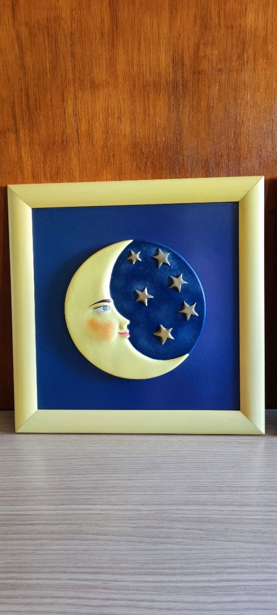 Cuadros artesanales sol y luna