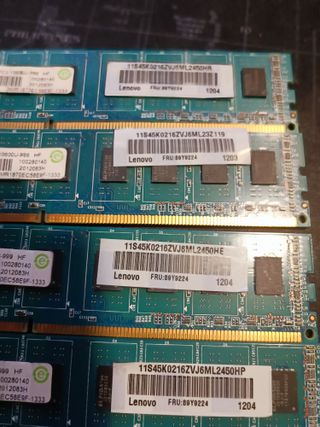 16GB (4X4GB)  1333 10600U RAMAXEL RMR1870EC58E9F