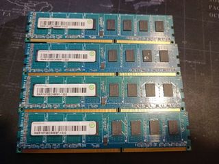 16GB (4X4GB)  1333 10600U RAMAXEL RMR1870EC58E9F