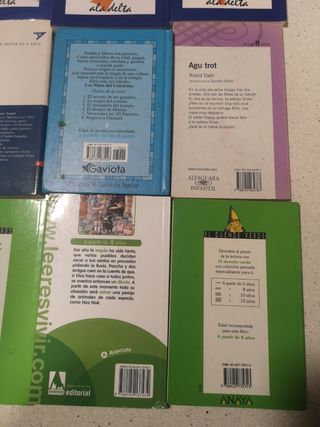 8 años, a partir de, LIBROS Juveniles