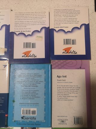 8 años, a partir de, LIBROS Juveniles