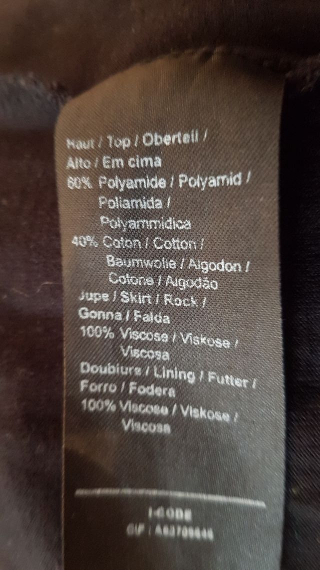 vestido ikks talla 38