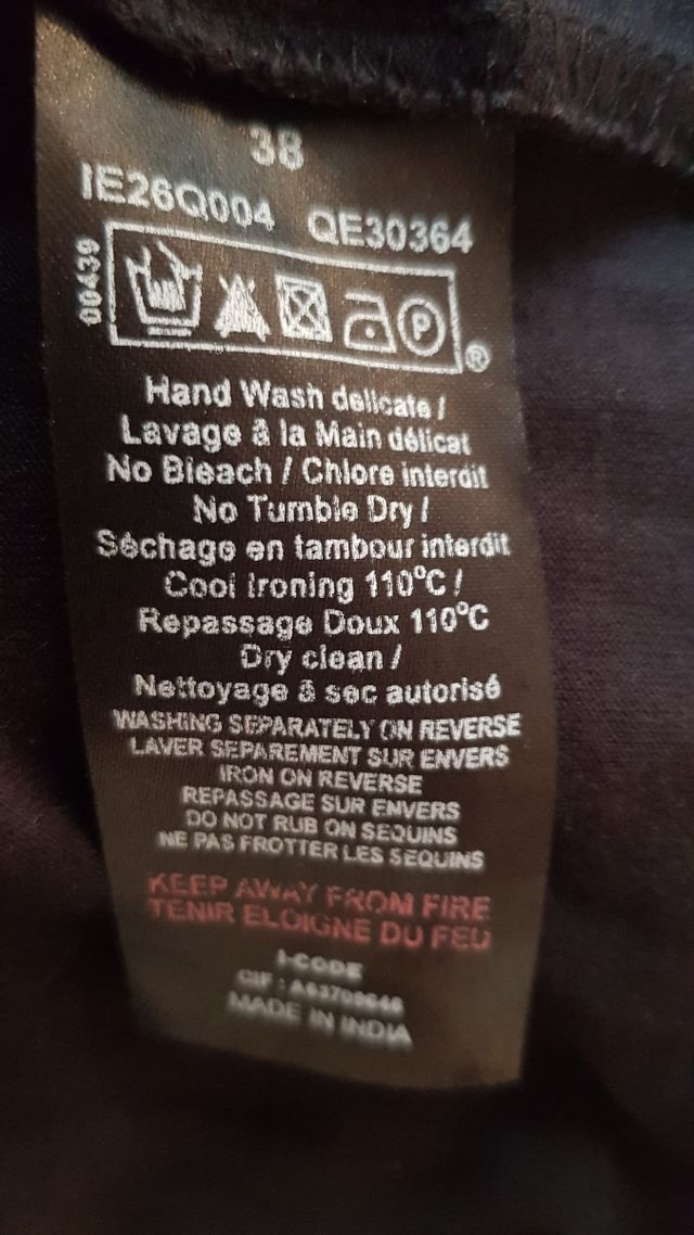 vestido ikks talla 38