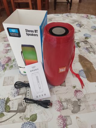 altavoz inalámbrico portátil bluetooth 