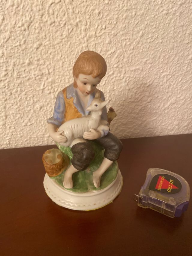 Figura decoración pastor