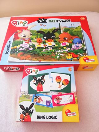 Bing Lisciani. maxi puzzle e Bing Logic