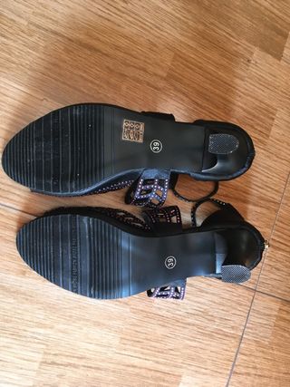 Zapatos de baile 39 ancho 