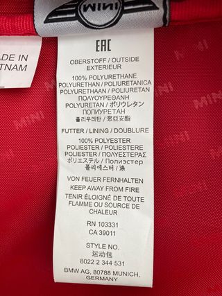 Auténtico bolso d viaje o gimnasio MINI Cooper BMW