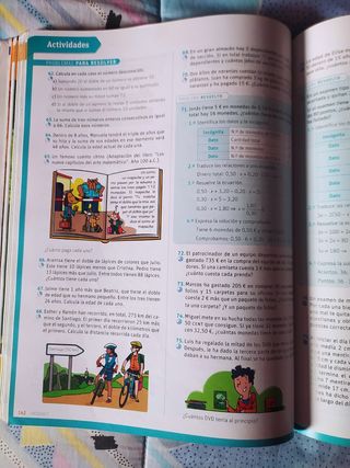 Libro de texto matemáticas 1° ESO