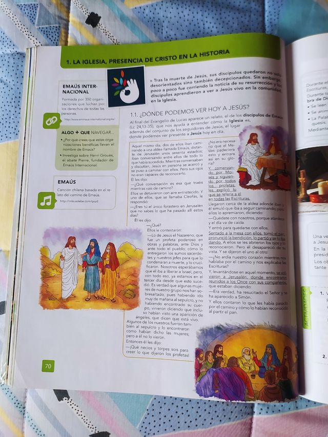 Libro religión católica 1° ESO Edebé + CD