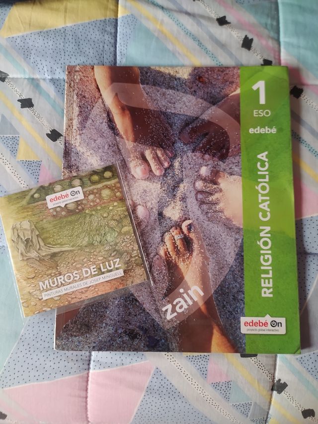 Libro religión católica 1° ESO Edebé + CD