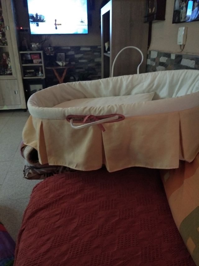 Ropa y colchón para Moisés