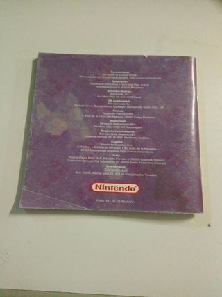 manual Tetris DX gameboy color