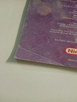 manual Tetris DX gameboy color