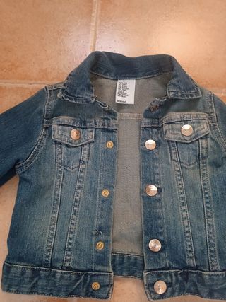 Chaqueta tejana niña H&M