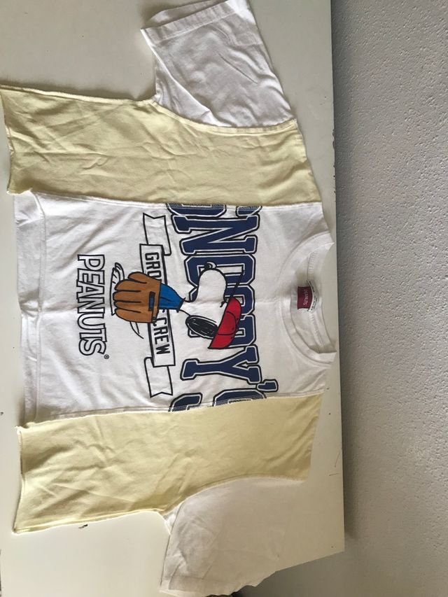 Camiseta snoopy corta pull