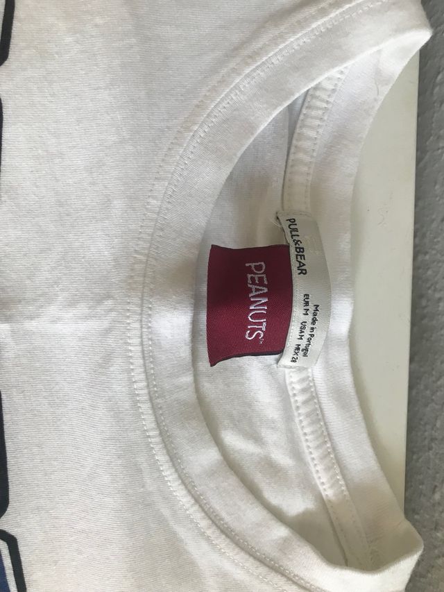 Camiseta snoopy corta pull