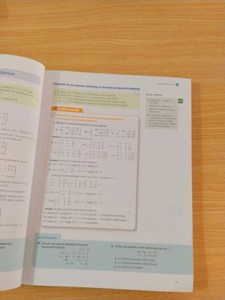 Libro de matemáticas 2 de bachillerato