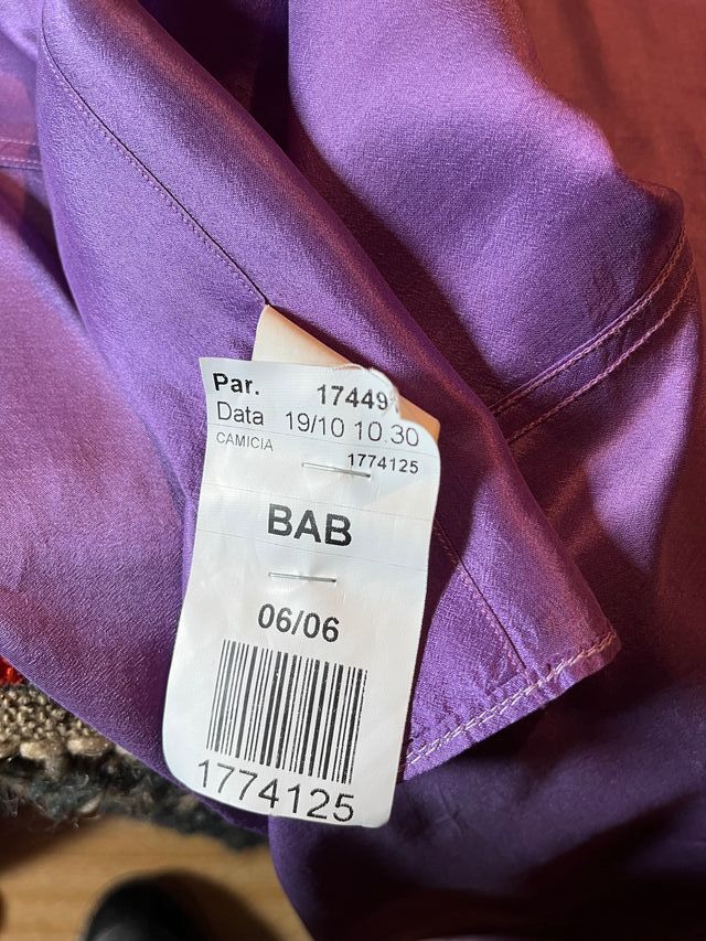 Camisa de seda Dolce and Gabbana