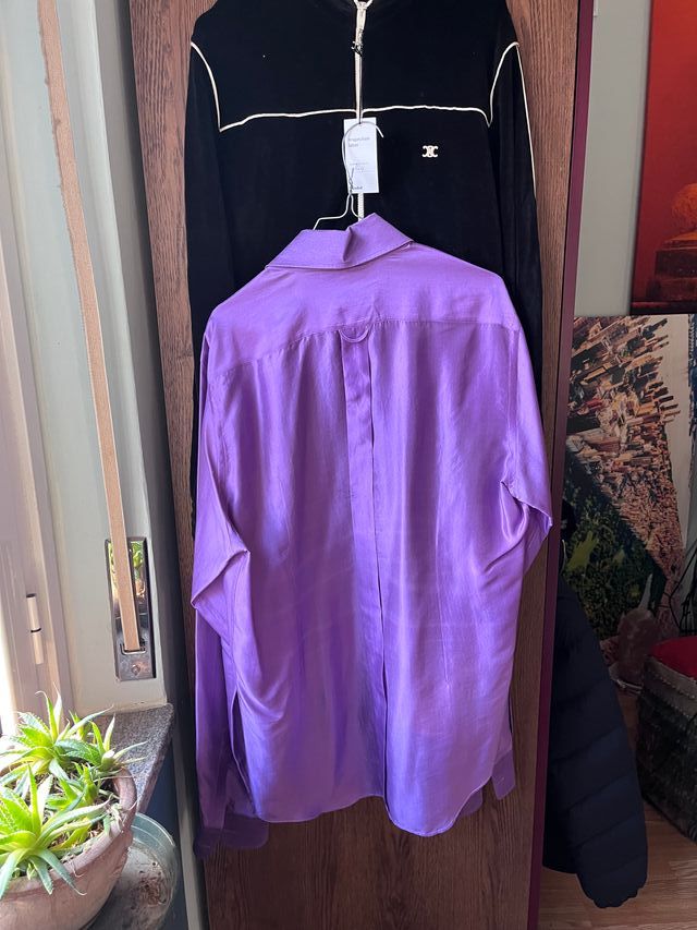 Camisa de seda Dolce and Gabbana