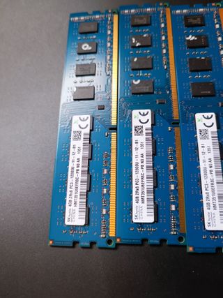 16GB (4X4GB)  HYNIX HMT351U6EFR8C DDR3 1600 12800U